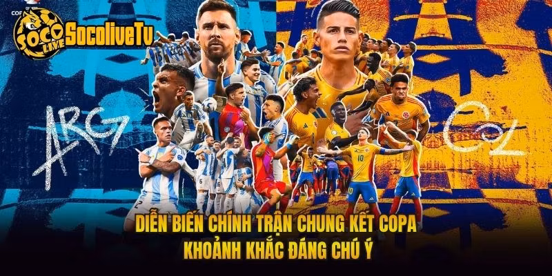 Diễn Biến Chính Trận Chung Kết Copa - Khoảnh Khắc Đáng Chú Ý