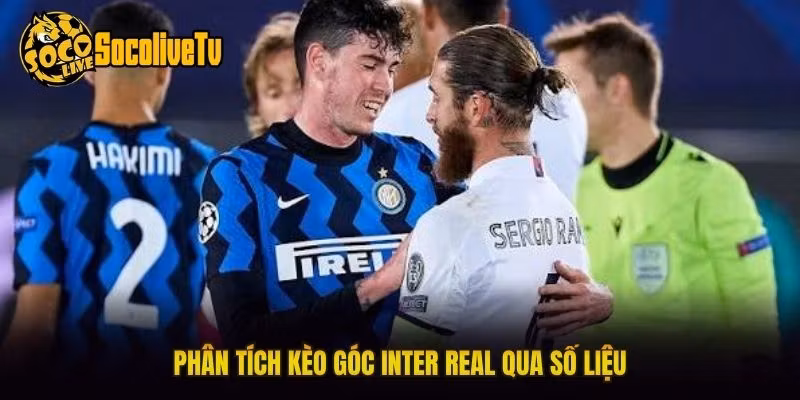 Phân tích kèo góc Inter Real qua số liệu