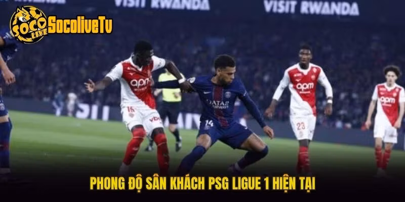 Phong độ sân khách PSG Ligue 1 hiện tại