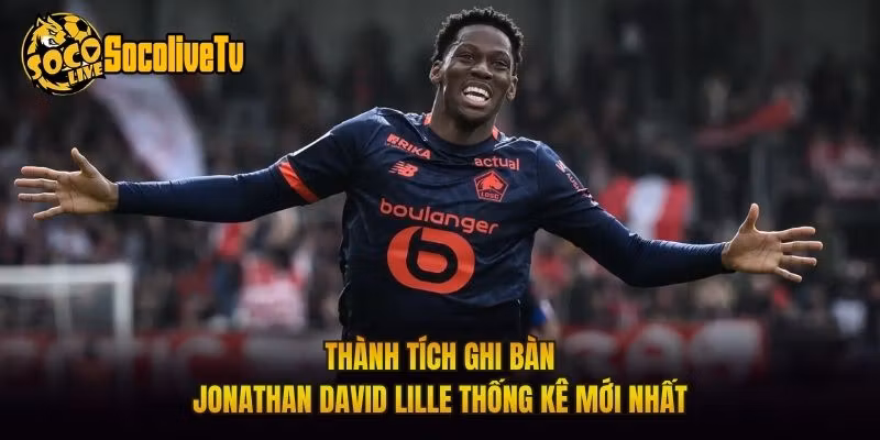 Thành Tích Ghi Bàn Jonathan David Lille Thống Kê Mới Nhất