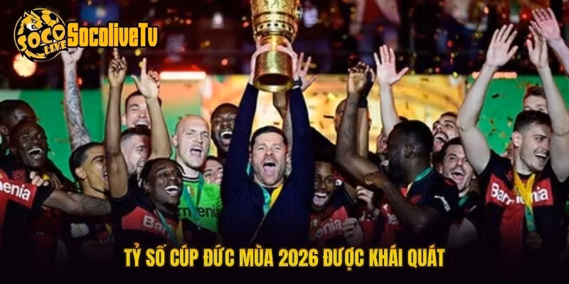 Tỷ số cúp Đức mùa 2026 được khái quát