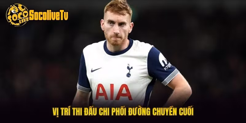 Vị trí thi đấu chi phối đường chuyền cuối